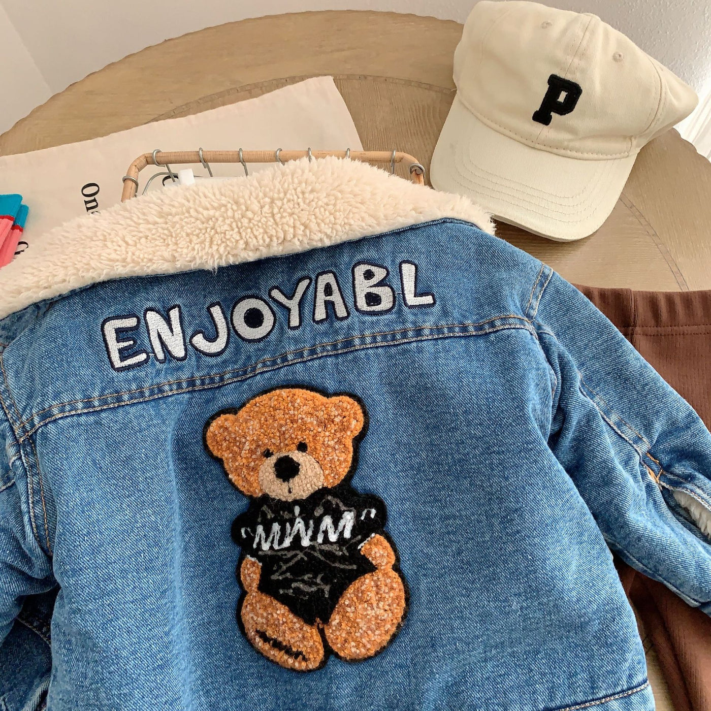 UNISEX WARM DENIM JACKET