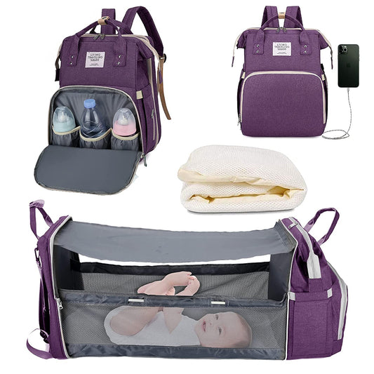 4-In-1 Baby Diaper Bag