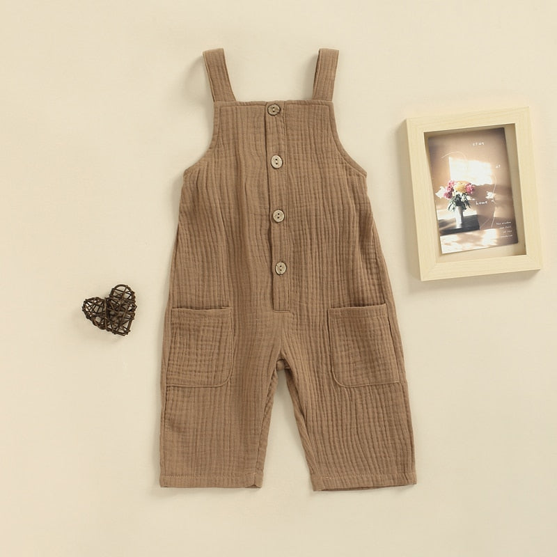 Kids Bubble Cotton Jumpsuit