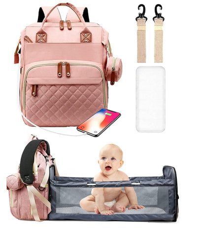 4-In-1 Baby Diaper Bag