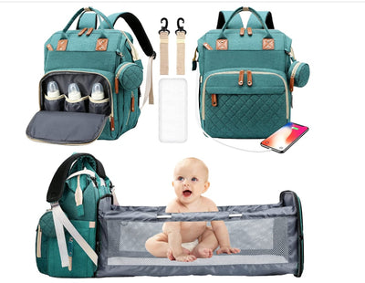 4-In-1 Baby Diaper Bag