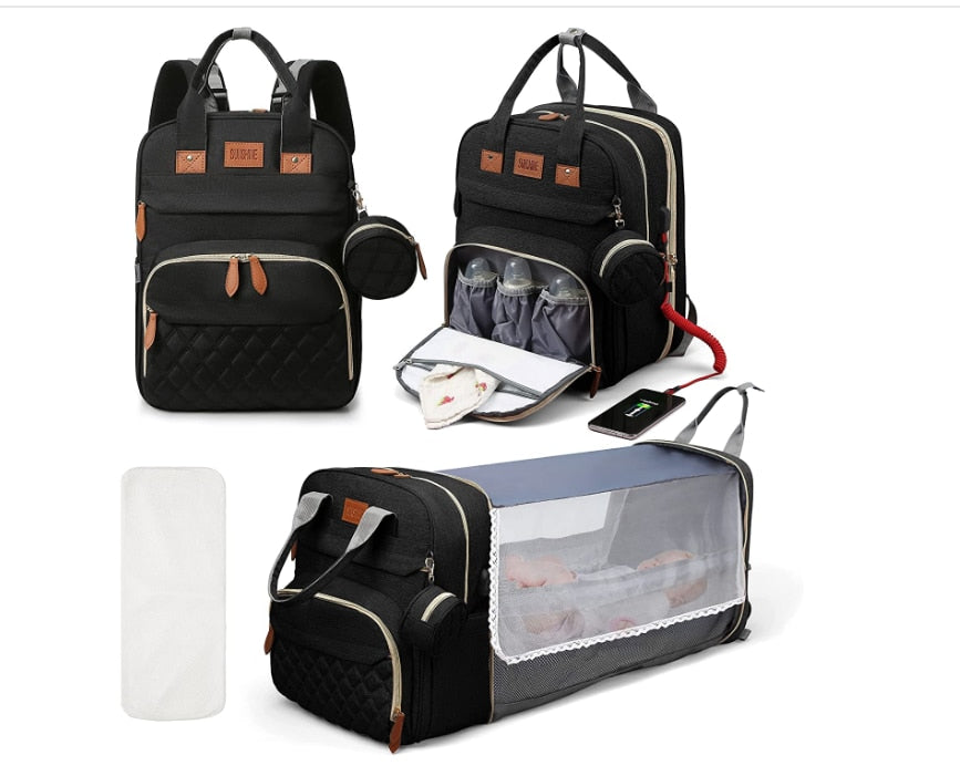 4-In-1 Baby Diaper Bag