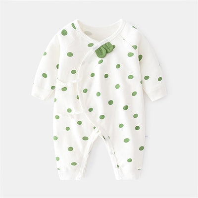 Lawadka 0-6M Spring Autumn Newborn Baby Girl Boy Romper Cotton Solid Soft Infant Jumpsuit With Wing Casual Clothes For Girls Boy