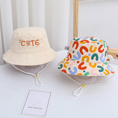 Double Sided Kids Bucket Hat.