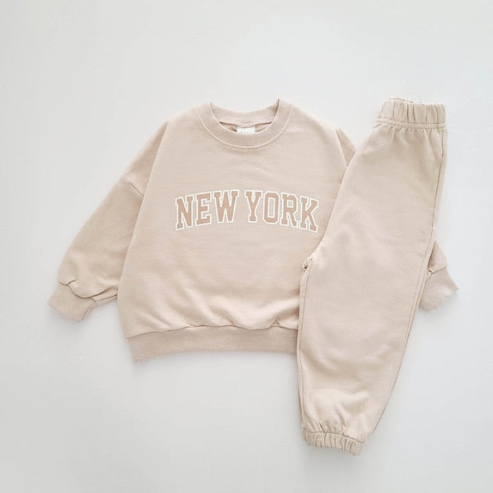 CASUAL HOODIE SET "NEW YORK"