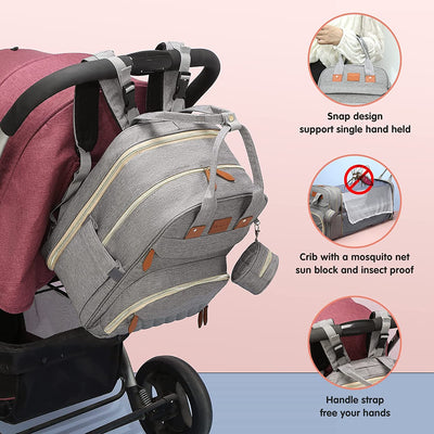 4-In-1 Baby Diaper Bag